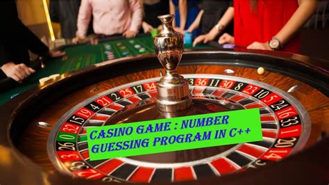 Casino Number Guessing Game .